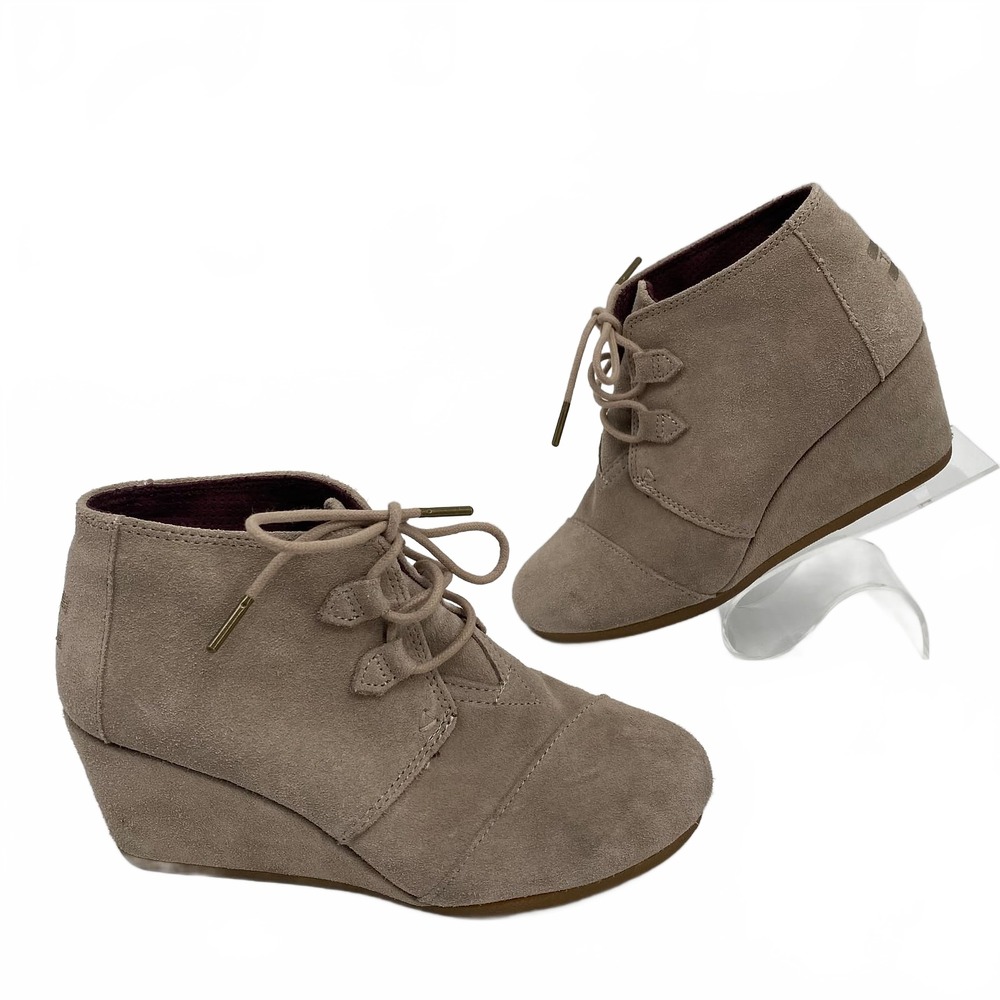 Toms Beige Booties | Womens 8